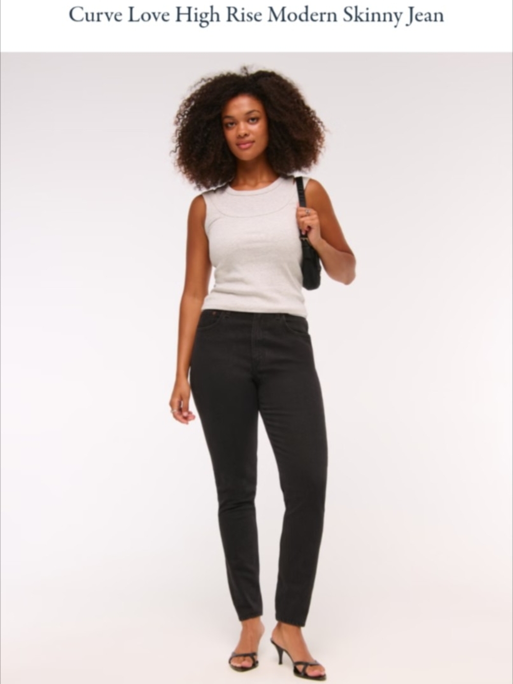 Abercrombie Curve Love High-Rise Jeans